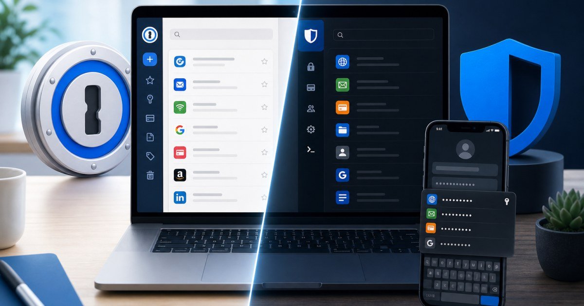 1Password vs Bitwarden (2026): Password Manager Pick